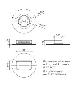 MÁY HÚT MÙI ÂM TRẦN DUDOFF COMET FREE 90W - 9