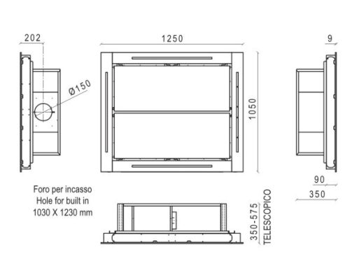MÁY HÚT MÙI ÂM TRẦN DUDOFF JET125B - 5