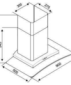 Máy hút mùi Kocher K-8990 - 18 Máy hút mùi Kocher K-8990 - 17