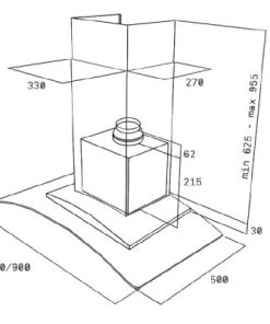 Máy Hút Mùi Áp Tường Teka NC 780 |40455331 nhập khẩu TÂY BAN NHA - 12 Máy Hút Mùi Áp Tường Teka NC 780 |40455331 nhập khẩu TÂY BAN NHA - 11