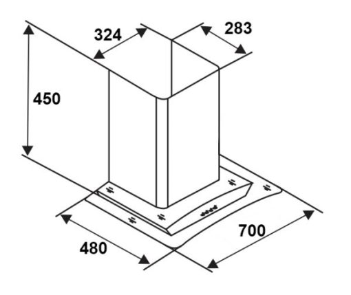 Máy hút khử mùi cao cấp Sevilla SV-071 - 5