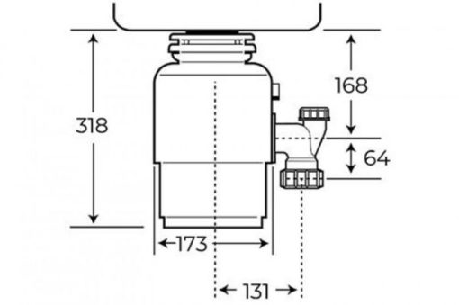 MÁY HỦY RÁC TEKA TR 550 NHẬP KHẨU CHÂU ÂU 115890013 - 5