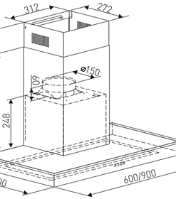 MÁY HÚT MÙI ARBER AB900RB - 5