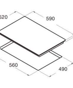 Bếp điện Cata TDN 603/B - 6 Bếp điện Cata TDN 603/B - 5