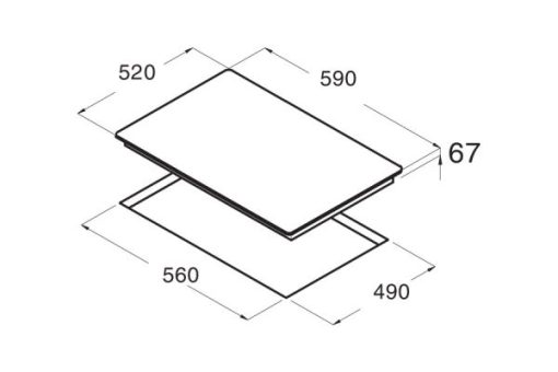 Bếp điện Cata TDN 603/B - 3