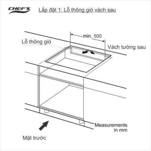 Bếp từ Chefs EH-DIH888S - 7