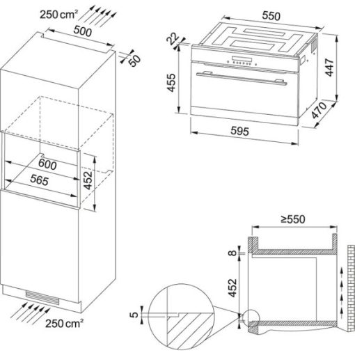 FRANKE | Lò hấp FDO6200BX (116.0542.743) - 5