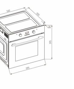LÒ NƯỚNG ÂM TỦ ARBER ABLN65L - 6 LÒ NƯỚNG ÂM TỦ ARBER ABLN65L - 5
