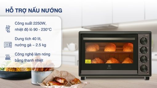 Lò nướng Electrolux EOT4022XFG 40 lít - 9