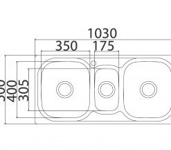 Chậu rửa DUDOFF MAGIC S03-A1 - 10 Chậu rửa DUDOFF MAGIC S03-A1 - 9