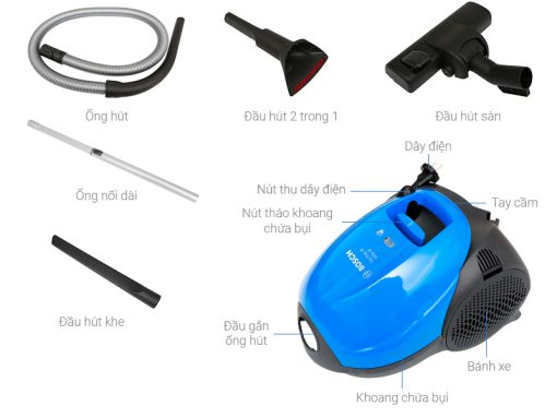 Máy hút bụi Bosch 1800W BSM1805RU - 13