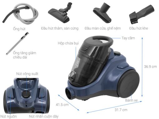 Máy hút bụi Electrolux EC41-2DB - 3