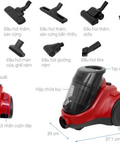 Máy Hút Bụi Electrolux EC41-6CR 2000W - 22 Máy Hút Bụi Electrolux EC41-6CR 2000W - 21