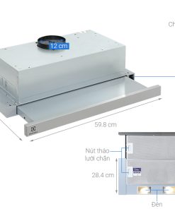 Máy hút mùi Electrolux LFP316S - 15