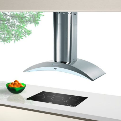 Máy hút mùi Dudoff đảo kết hợp trang trí Arcadia Isola 90SG - 3