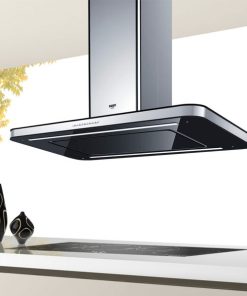 Máy Hút Mùi Dudoff đảo kết hợp trang trí Stivia Isola 90B