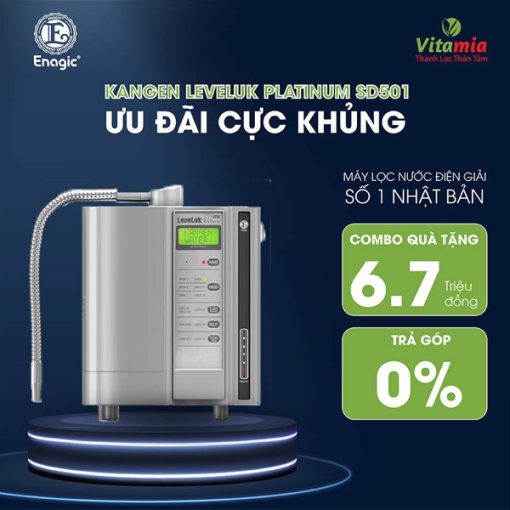 Máy điện giải Kangen SD501 Platinum chính hãng – Sang trọng và tinh tế - 1