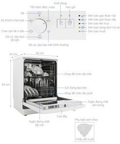 Máy rửa chén độc lập Electrolux ESF5206LOW - 24 Máy rửa chén độc lập Electrolux ESF5206LOW - 23