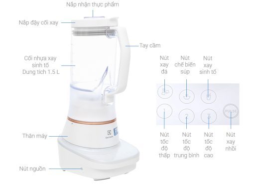 Máy xay sinh tố Electrolux E7TB1-50CW - 3