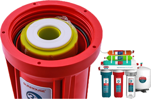 MÁY LỌC NƯỚC R.O TÍCH HỢP NÓNG LẠNH 10 LÕI SUNHOUSE SHR76210CK - 9