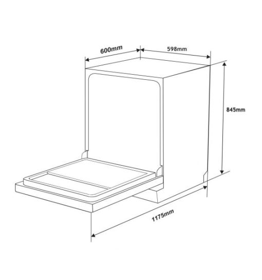 MÁY RỬA BÁT ARBER ABMRB14A - 3