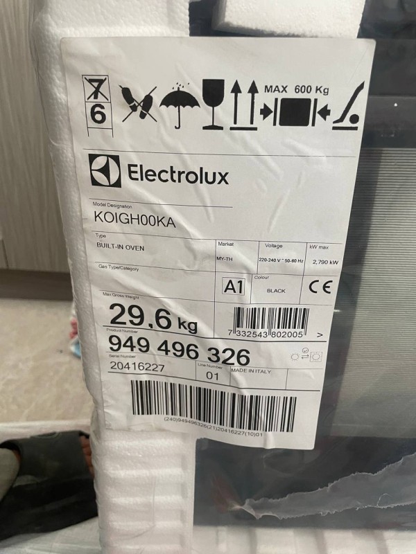 Lò nướng âm Electrolux KOIGH00KA 72 lít - 51