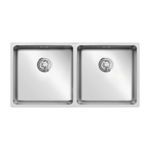 CHẬU RỬA CHÉN BÁT KONOX KN7544DUB Siphon, giá úp bát inox - 1
