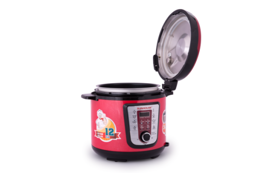 Nồi áp suất điện tử đa năng SUNHOUSE SHD1767 đỏ - 3