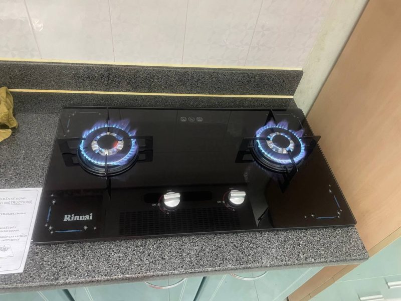 Bếp Gas Âm Rinnai RVB-212BG