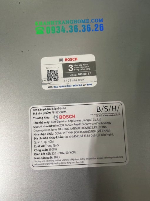 BẾP TỪ BOSCH HMH.PPI82560MS|SERIE 8 - 14