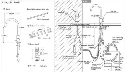 Máy lọc nước Cleansui EU101 - 3