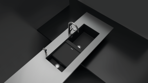 Chậu đá Hafele HS19-GKD2S120 570.35.340 - 3