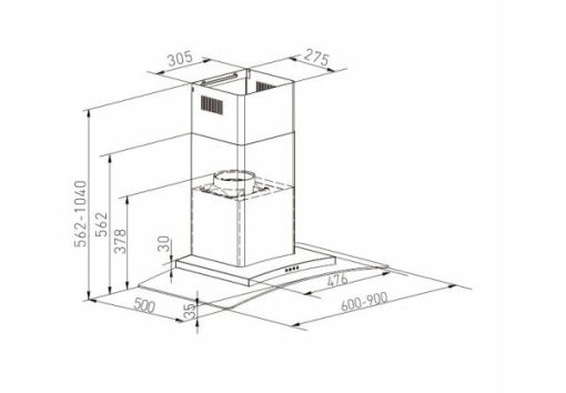 MÁY HÚT MÙI ARBER AB900Q - 3
