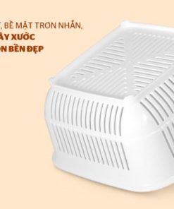 Bộ 4 hộp bảo quản thực phẩm thông minh tặng rổ Biozone KB-SM4S01R - 35