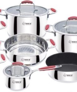 BỘ NỒI INOX 7 MÓN ARBER RUBY