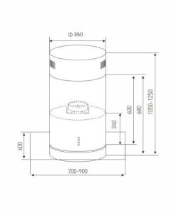 MÁY HÚT MÙI ARBER AB700S - 6 MÁY HÚT MÙI ARBER AB700S - 5