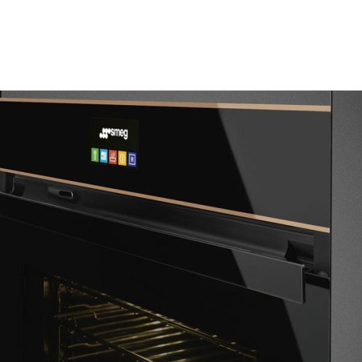 LÒ NƯỚNG, NHIỆT PHÂN SMEG, 60CM, DOLCE STIL NOVO, MÀU HOÀN THIỆN: ĐEN & ĐỒNG SFP6604NRE 535.64.529 - 9