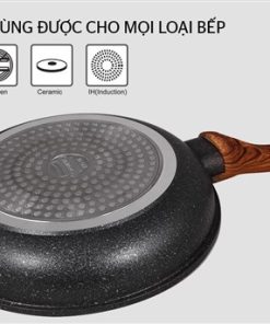 CHẢO ĐÚC SIÊU BỀN VÂN ĐÁ ĐÁY TỪ SUNHOUSE MAMA SHG1130MMC - 11