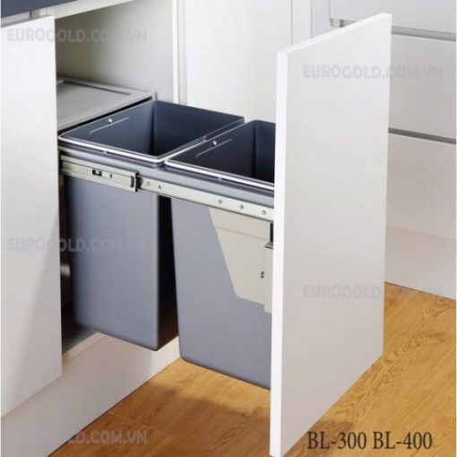 Thùng rác gắn cánh âm tủ Eurogold BL300 - 3