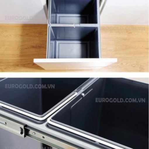 Thùng rác gắn cánh âm tủ Eurogold BL400 - 5