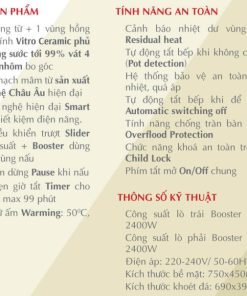 Bếp Điện Từ Canzy CZ TL867DT - 14