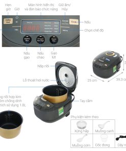 Nồi cơm điện Electrolux 1.8 lít E7RC1-650K - 22 Nồi cơm điện Electrolux 1.8 lít E7RC1-650K - 21