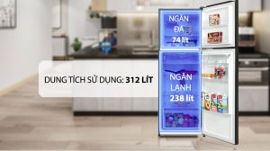 Tủ Lạnh Electrolux Inverter 312 Lít ETB3460K-H - 33