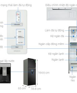 Tủ Lạnh Electrolux Inverter 312 Lít ETB3460K-H - 20 Tủ Lạnh Electrolux Inverter 312 Lít ETB3460K-H - 19