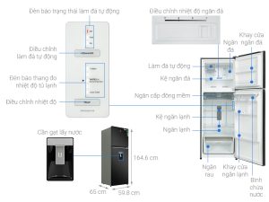 Tủ Lạnh Electrolux Inverter 312 Lít ETB3460K-H - 19