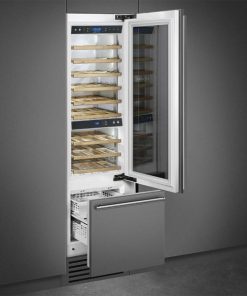 TỦ RƯỢU ÂM SMEG, 60CM, CỬA CÓ KÍNH WI66RS 535.14.403 - 17