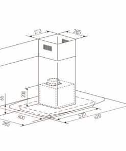 MÁY HÚT MÙI ARBER AB700Y - 6 MÁY HÚT MÙI ARBER AB700Y - 5