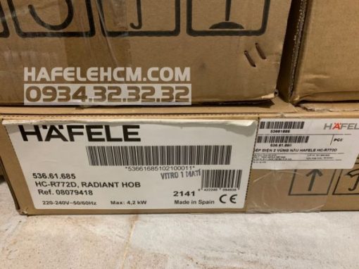 BẾP ĐIỆN HAFELE 2 VÙNG NẤU HC-R772D 536.61.685 - 21