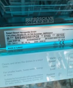 Máy rửa chén độc lập BOSCH SMS46GW01P|Serie 4 - 160 Máy rửa chén độc lập BOSCH SMS46GW01P|Serie 4 - 159