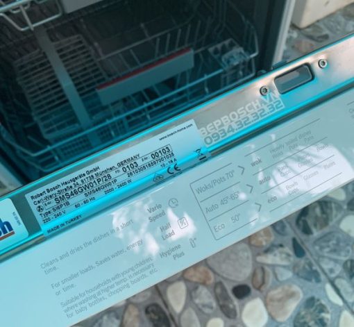 Máy rửa chén độc lập BOSCH SMS46GW01P|Serie 4 - 51